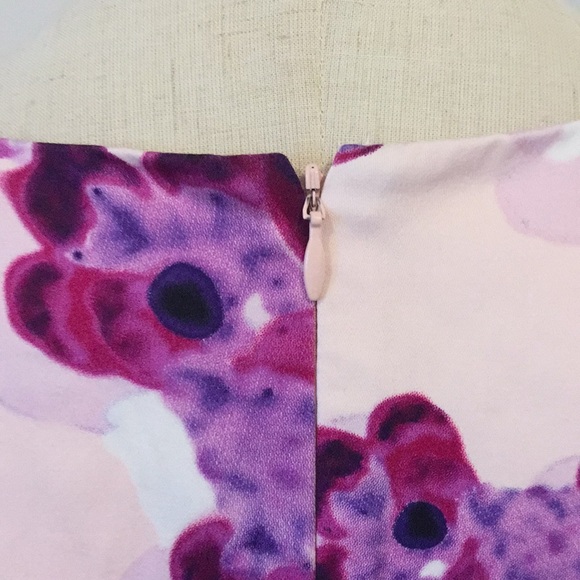 Basque petite spring floral pastel dress - Picture 6 of 11